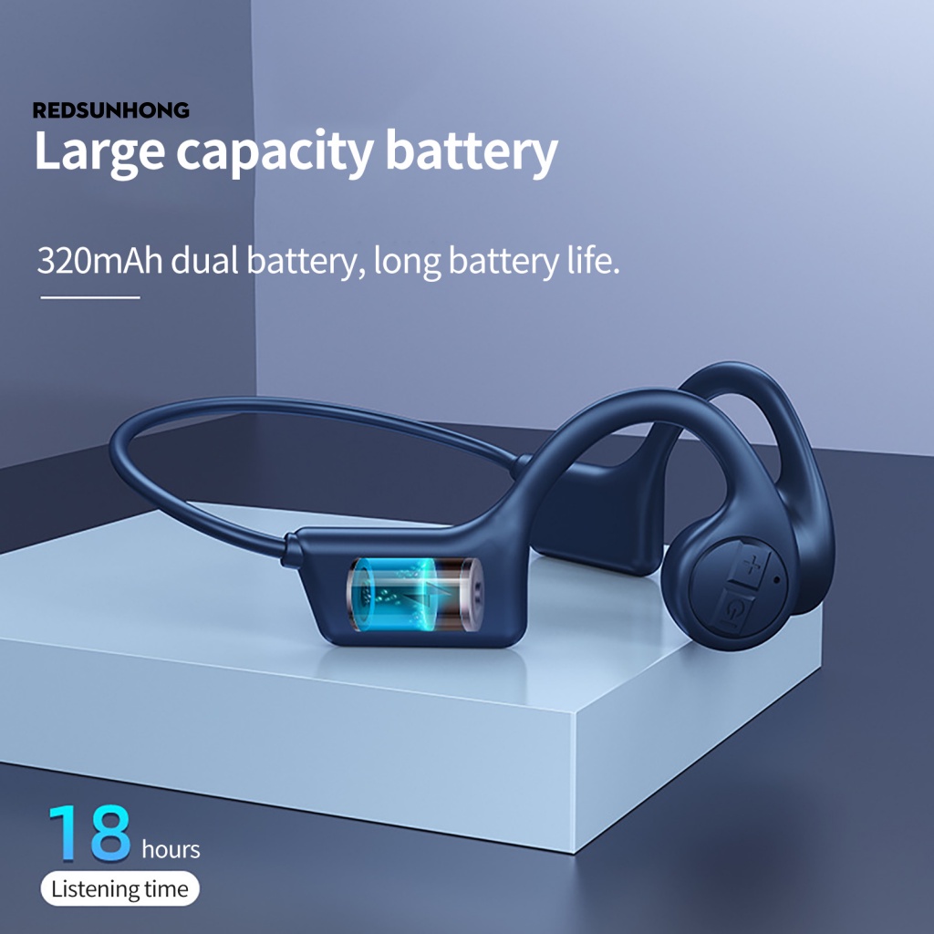 Tai Nghe Bluetooth RSH.z Chống Rò Rỉ Tiện Dụng Khi Chạy Bộ