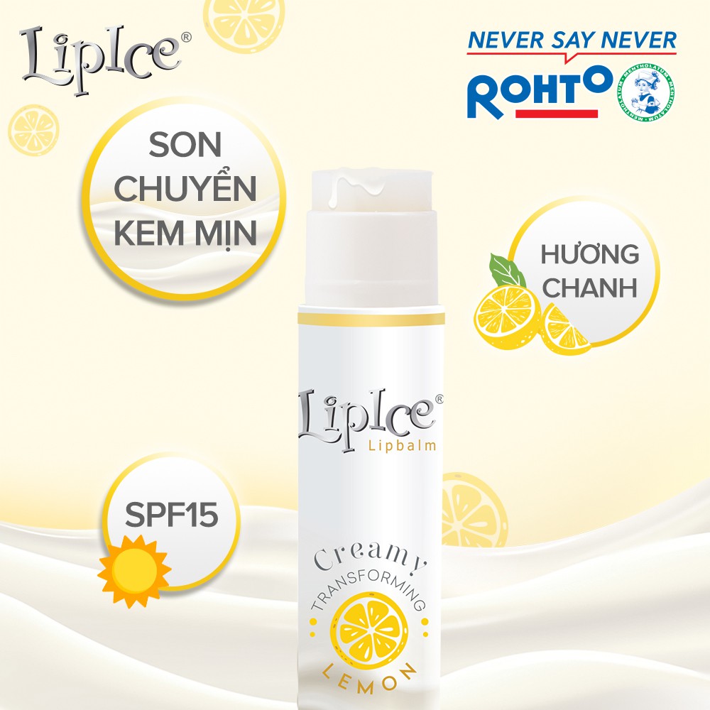 Son dưỡng không màu chuyển kem mịn Lipice Creamy 4.3g | BigBuy360 - bigbuy360.vn