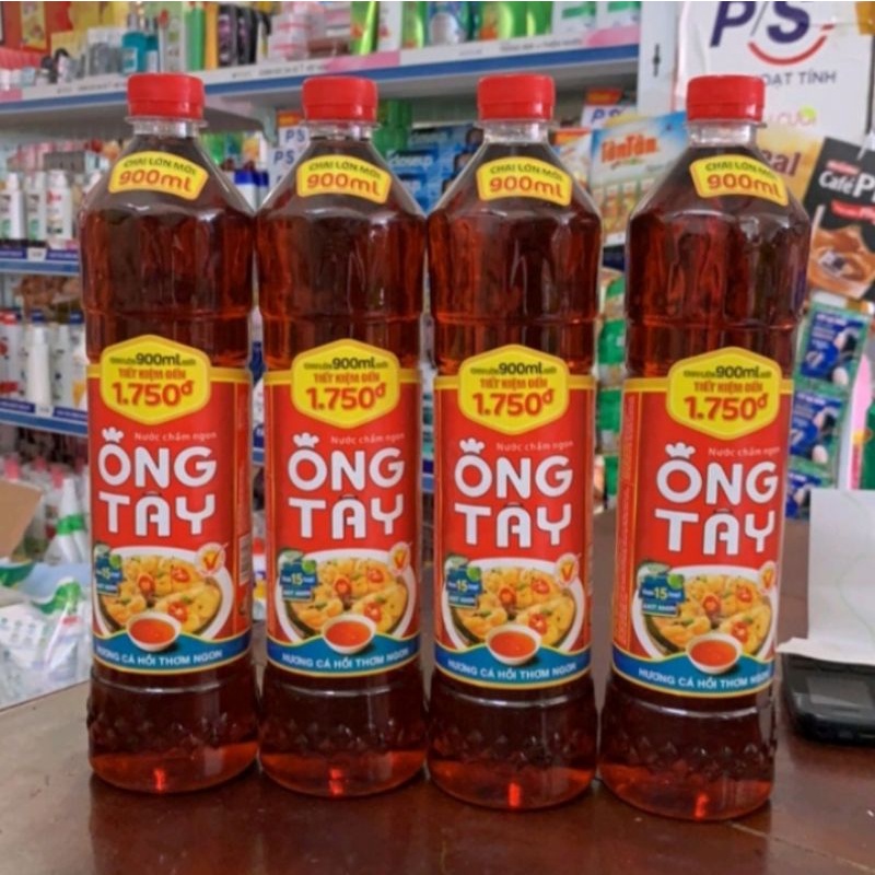 Nước Mắm Ông Tây Chai To 900ml