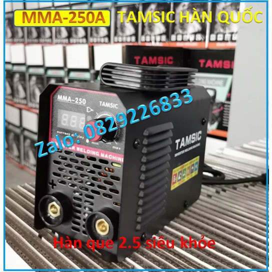 Máy hàn que điện tử mini TAMSIC 250A siêu khỏe-siêu bền