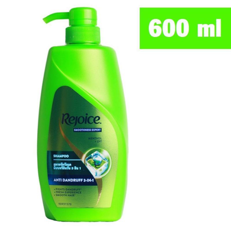 Gội Rejoice 600ml Xanh