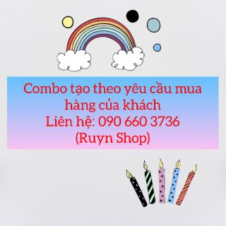 Combo nglieu làm phụ kiện handmade