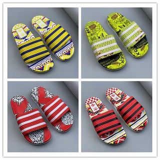 Adidas Adilette mẫu cỏ ba lá trong nhà và ngoài trời giải trí dép thể thao hoang dã Dép mùa hè