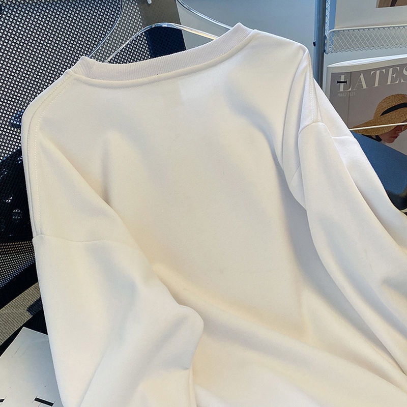 Áo Sweater Cổ Tròn In Họa Tiết Thời Trang Mùa Thu Mới Cho Nữ