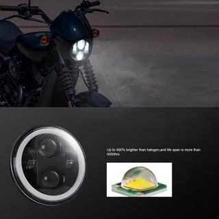 Đèn Pha Led 5.75 Inch Cho Xe Máy