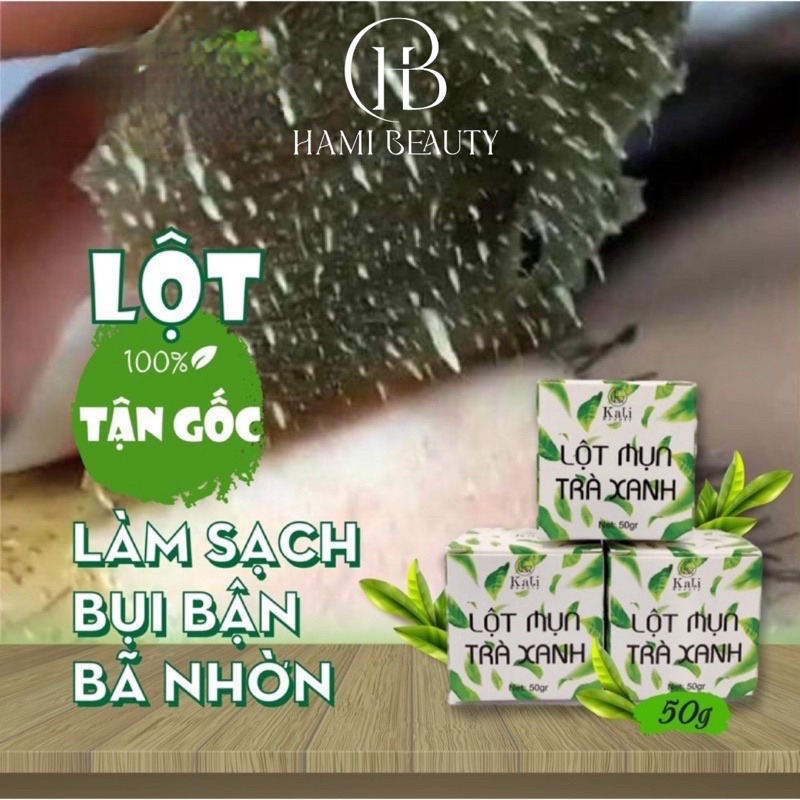 Lột mụn trà xanh từ lá trà xanh, sạch mụn, sạch bã nhờn, an toàn hiệu quả[ Thuỷ Mộc Beauty ]