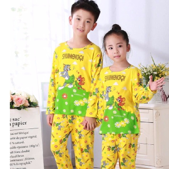 Set Đồ Bộ Dài Tay Xinh Xắn Cho Bé