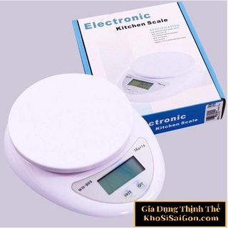 Cân điện tử nhà bếp 5kg - cân chia thực phẩm nhà bếp - cân tiểu ly 5kg