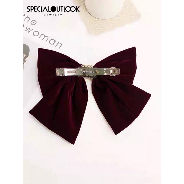 Kẹp tóc nơ xinh nhiều mẫu - Phụ kiện tóc cho cô dâu