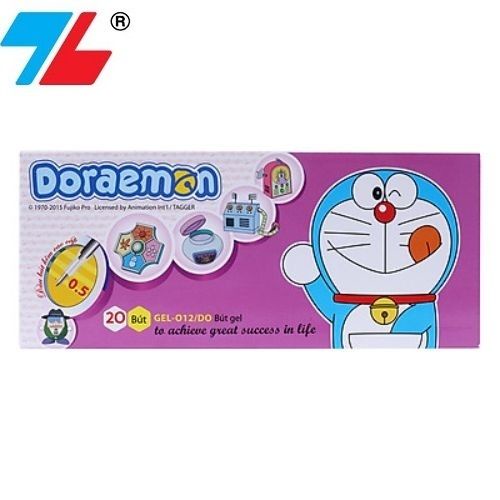 Bút gel nước Thiên Long Doraemon GEL-012/DO ngòi 0.5mm