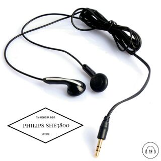 Tai nghe nhét tai có mic Philips SHE3800 -(BẢO HÀNH 3 THÁNG)