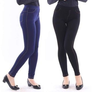 Quần legging jean chất thun 2 da co dãn | BigBuy360 - bigbuy360.vn