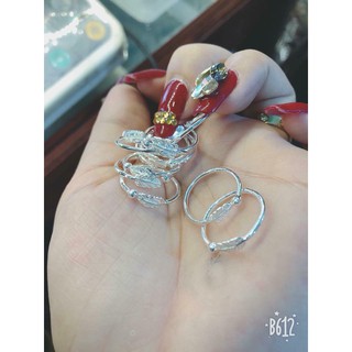 Nhẫn lông vũ bạc ta