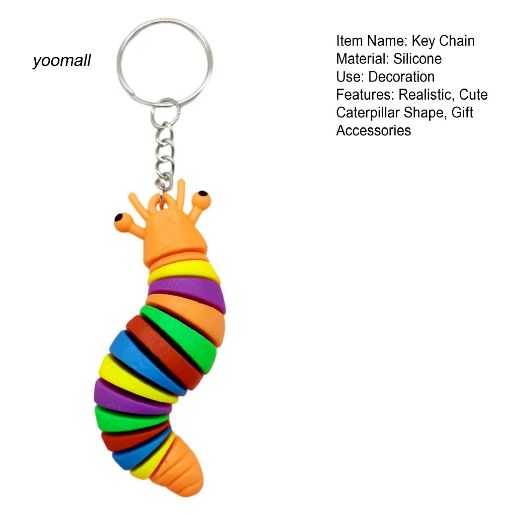 / Yo / Móc Khóa Hình Sâu Bướm Có Thể Tái Sử Dụng