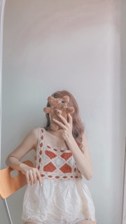 Áo 2 dây thổ cẩm