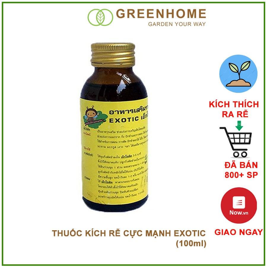 Thuốc kích rễ CỰC MẠNH từ Thái Lan – EXOTIC 100ml