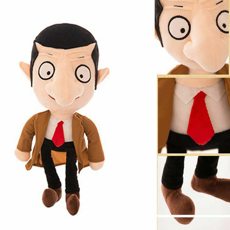 Movie Mr Bean+Teddy Bear Soft Doll Stuffed Animal Plush Toys Xmas Toy Gift Kid