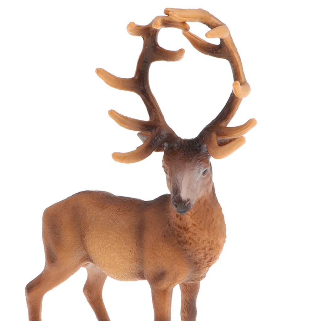 Mô Hình Hươu Hoang Dã Sinh Động Như Thật Trang Trí Nhà Cửa [Baosity1] [Baosity1]