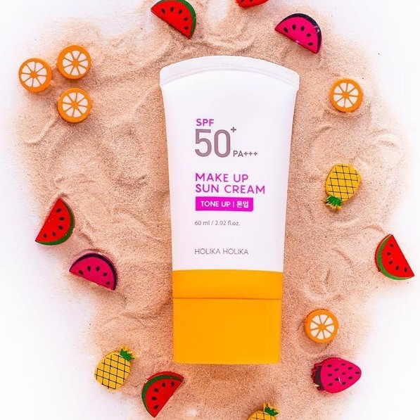 Kem chống nắng trang điểm Make Up Sun Cream Holika Holika SPF50+/PA+++ | BigBuy360 - bigbuy360.vn