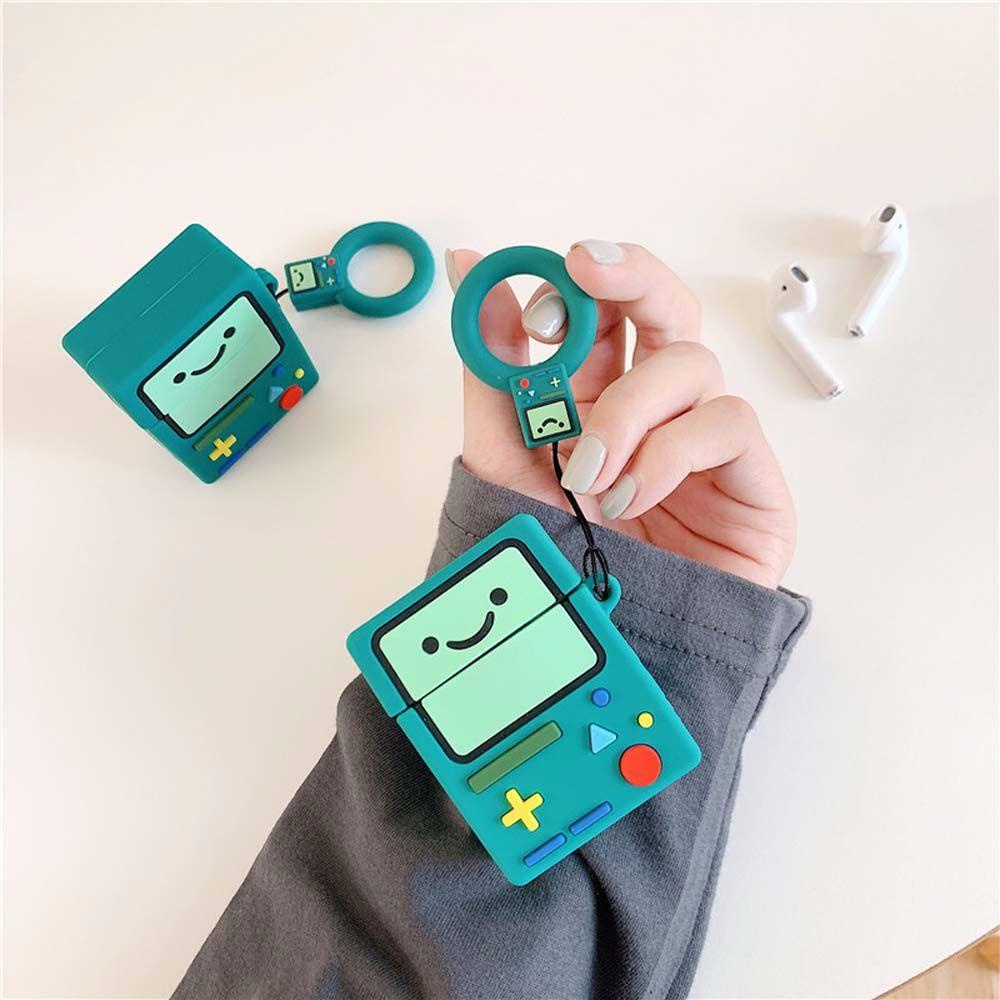 Vỏ Bảo Vệ Hộp Sạc Tai Nghe Airpods 1 2 3 pro Bằng Silicon Họa Tiết Hoạt Hình Adventure Time Dễ Thương