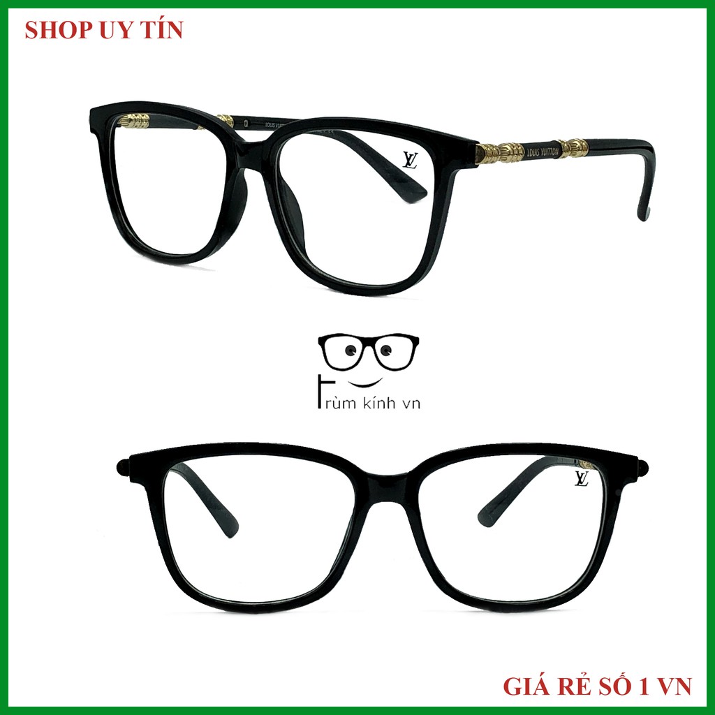 Gọng kính nam nữ có thể lắp mắt cận LV kính mát đẹp cao cấp | BigBuy360 - bigbuy360.vn
