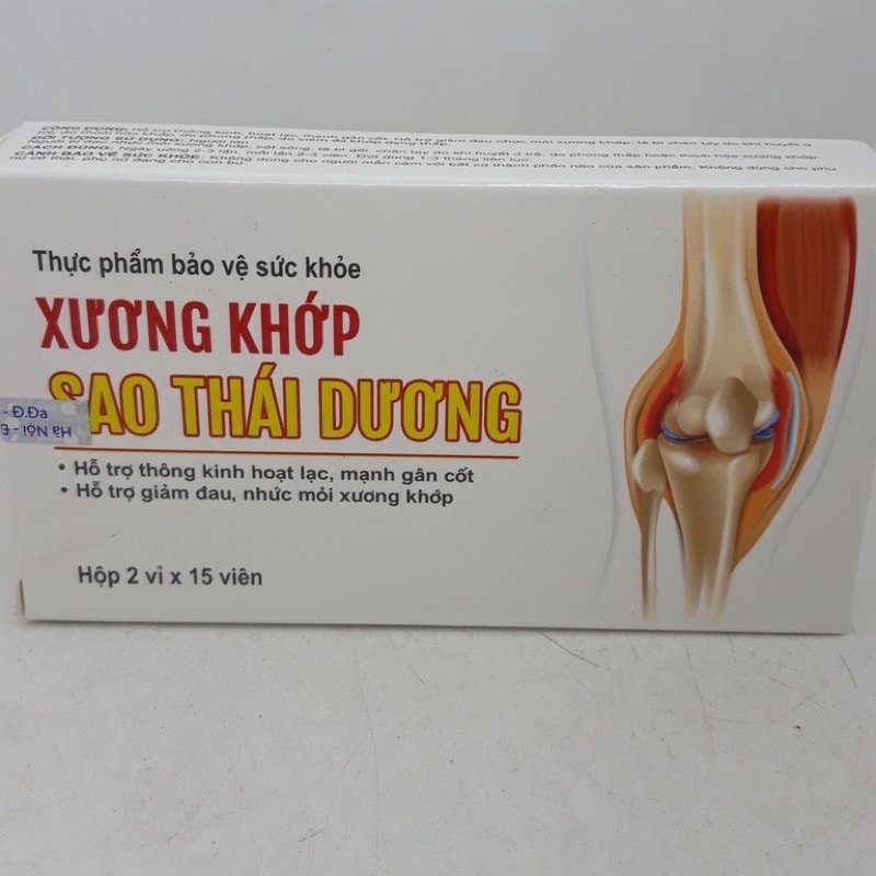 hàng chính hãng viên uống xương khớp và dầu con hổ sao thái dương hỗ trợ giảm nhức mỏi xương khớp