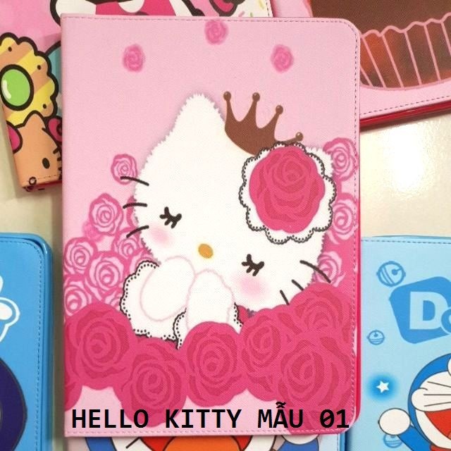 Bao da iPad Air, Air2, Pro9.7, iPad2017, 2018 Doraemon, Kitty khay dẻo | BigBuy360 - bigbuy360.vn