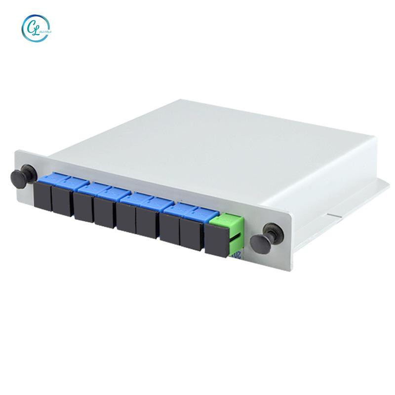 Bộ Chia Cổng Quang Plc 1x8 Cho Điện Thoại Lgx / Cassette Loại Sc / Apc