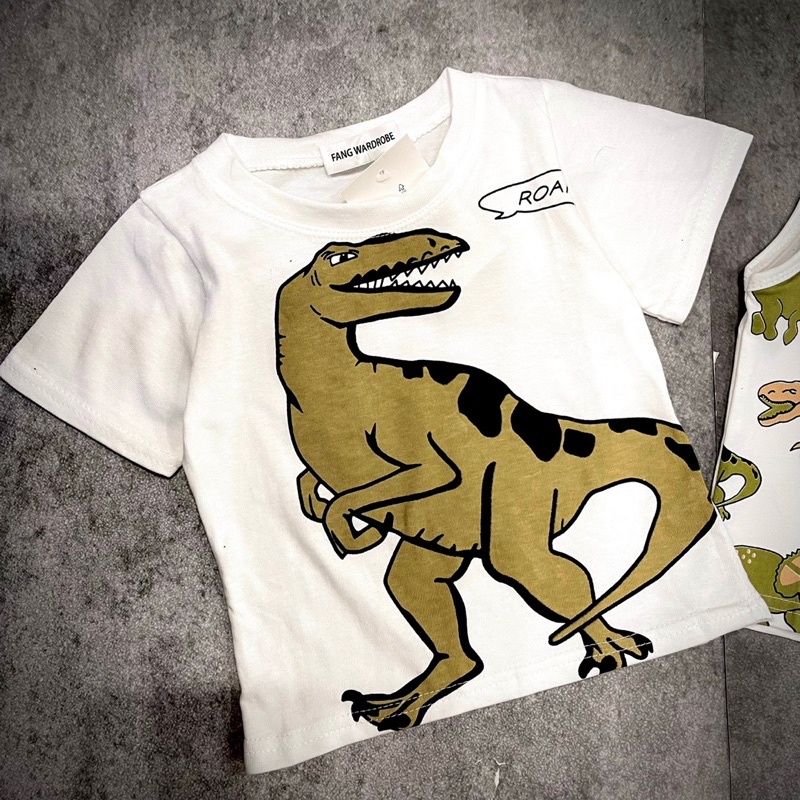 Bộ short khủng long 3ct bé trai-MS125