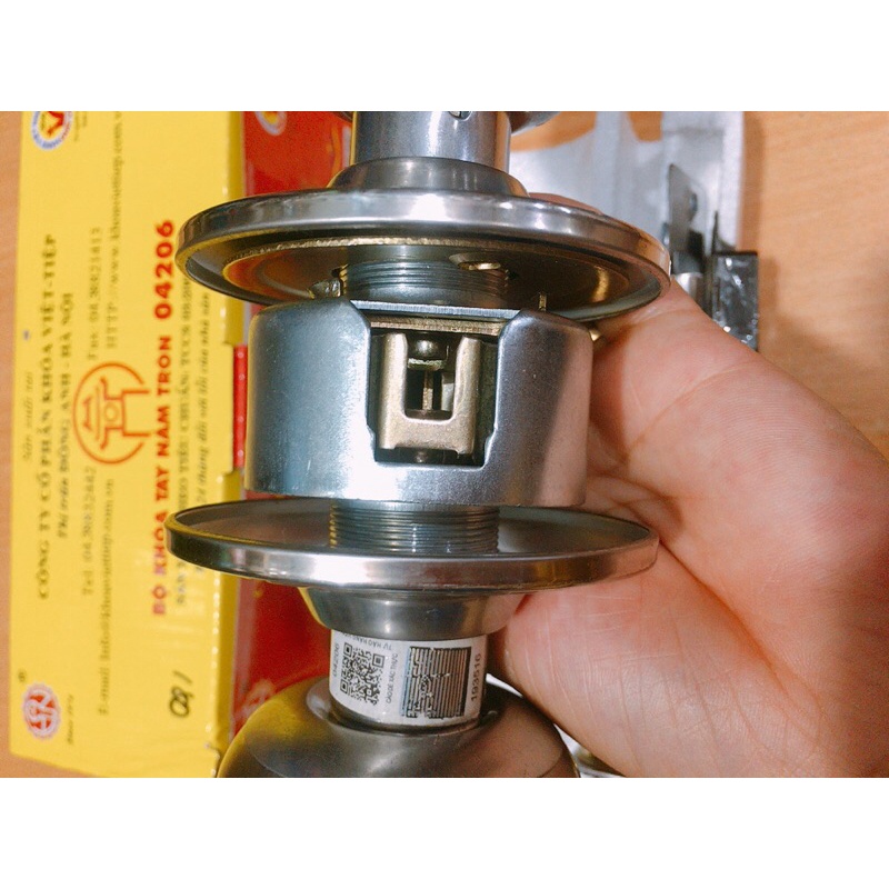 Khoá tay nắm tròn Việt Tiệp ( khoá đấm) chính hãng