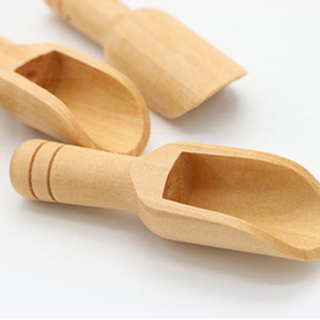 Bộ 3 Muỗng Gỗ Múc Trà Sữa Bột Mật Ong