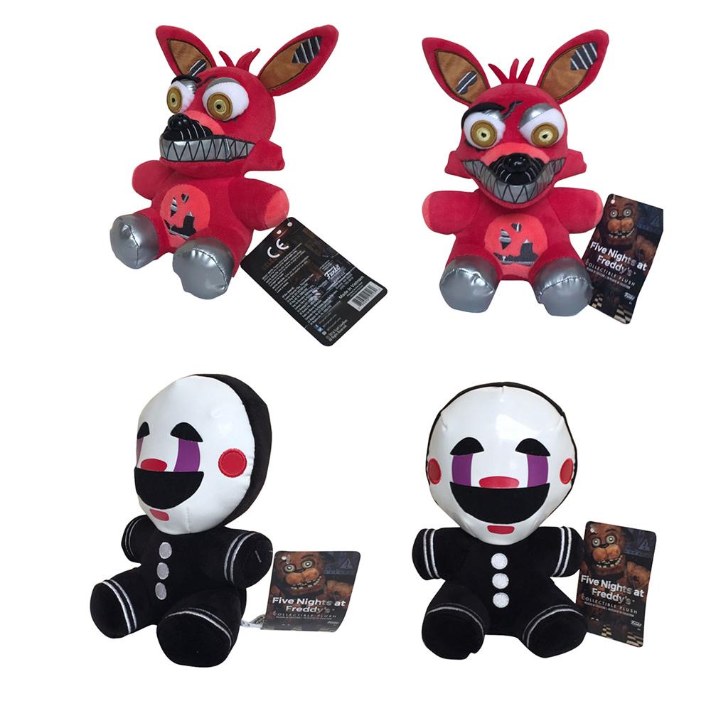 Gấu Nhồi Bông 18cm Trong Phim Hoạt Hình Chica Bonnie Duck FNAF Nightmare Freddy