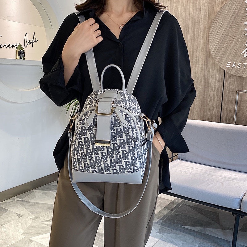 Balo Nữ Thời Trang Cao Cấp VINTAGE Đi Học Giá Rẻ Balo mini vải kẻ caro phong cách hàn quốc