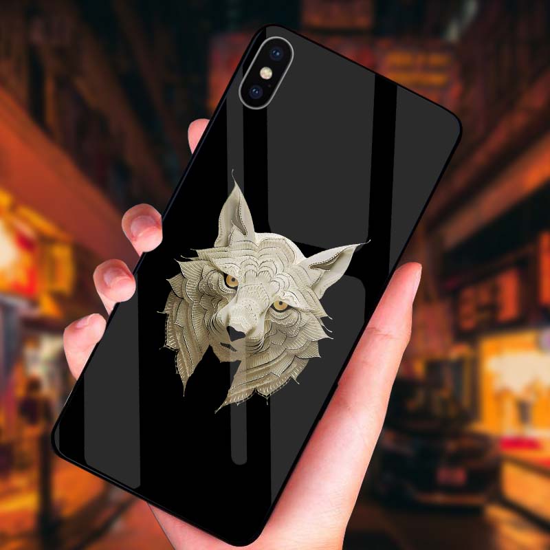 Ốp IPHONE X, Xs, Xsmax, Xr Lưng Kính Cường Lực Sáng Bóng