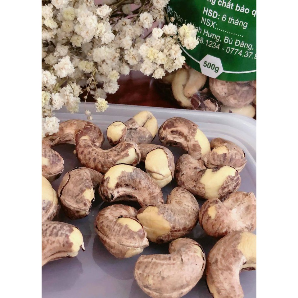 HẠT ĐIỀU RANG MUỐI BÌNH PHƯỚC LOẠI 1