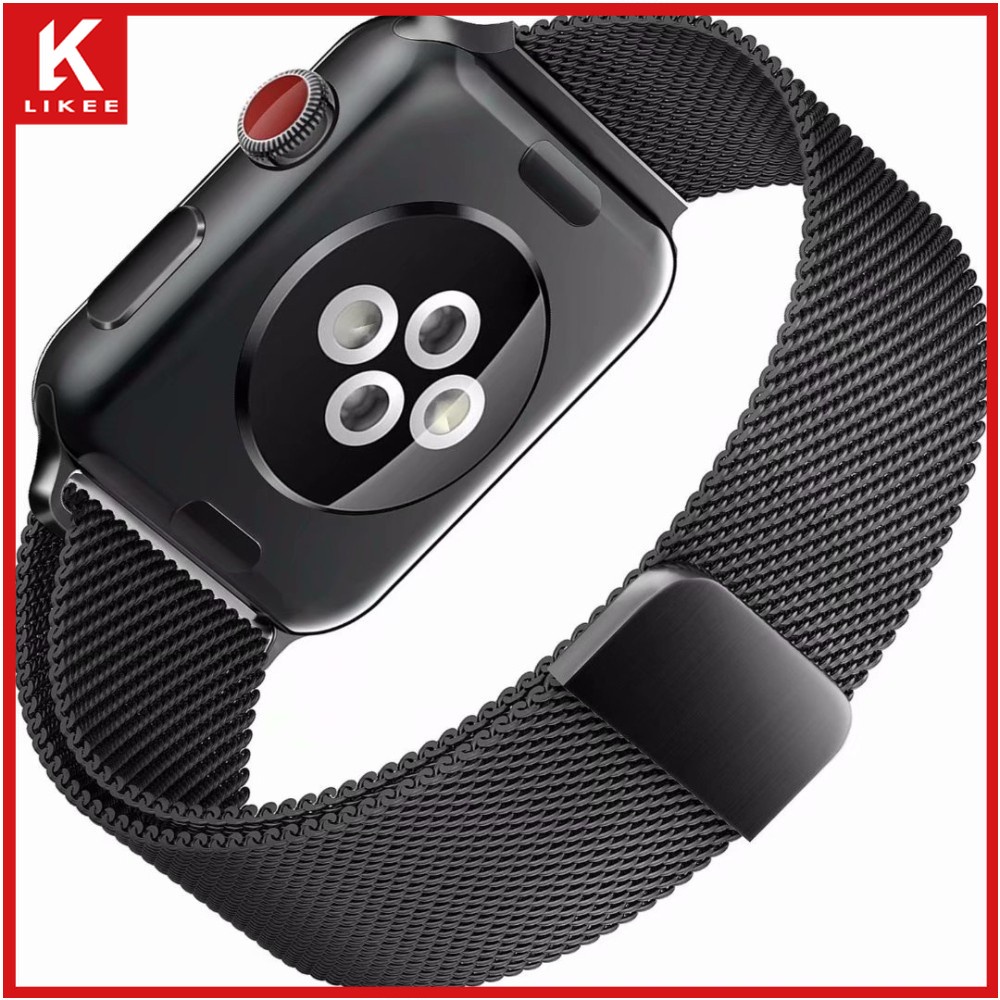 Dây Đeo Đồng Hồ Bằng Inox Cho Apple Watch Series 8 7 6 5 4 3 2 1 Se 38 / 40 / 41mm 42 / 44 / 45mm T500 / W46 / X7 / X8 / P8 / W26 / T500