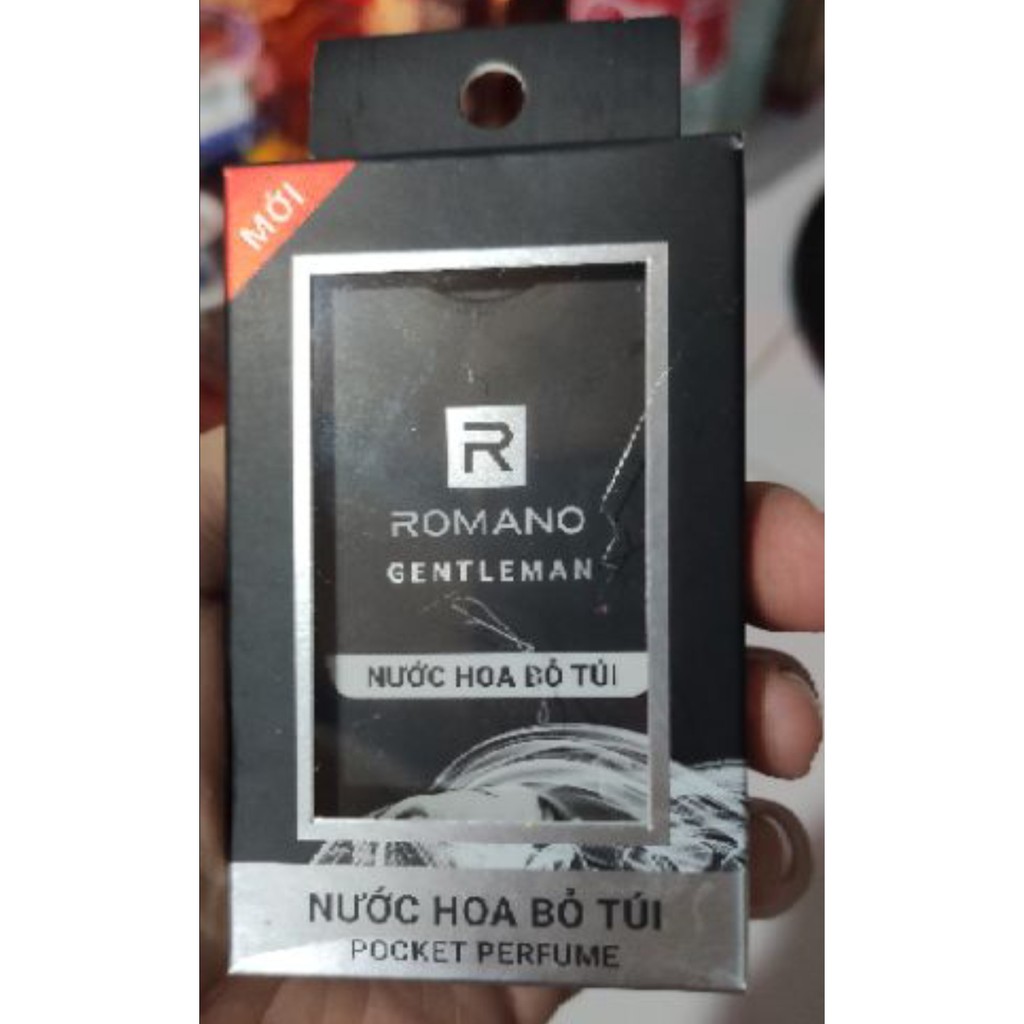 (5 MÙI) Nước Hoa Romano Cao Cấp Dành Cho Nam 18ml