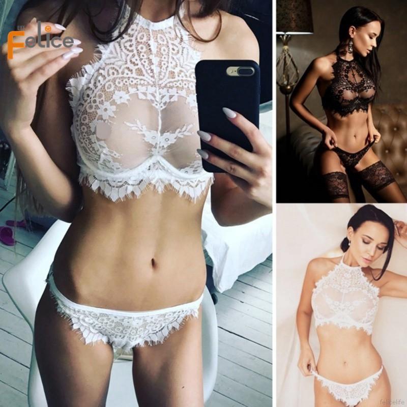 FREESHIP ĐƠN 99K_ Bộ đồ lót ren hoa gợi cảm cho nữ