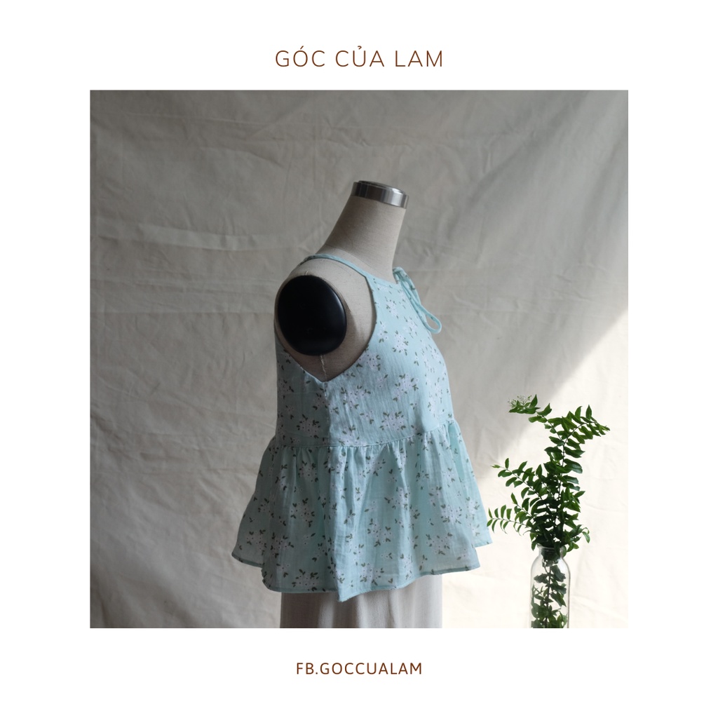 Áo yếm Cột nơ vai One size Vintage Đơn giản - by Góc của Lam