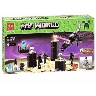 Hộp Ráp My Worlds MineCraft - Rồng địa ngục 10178