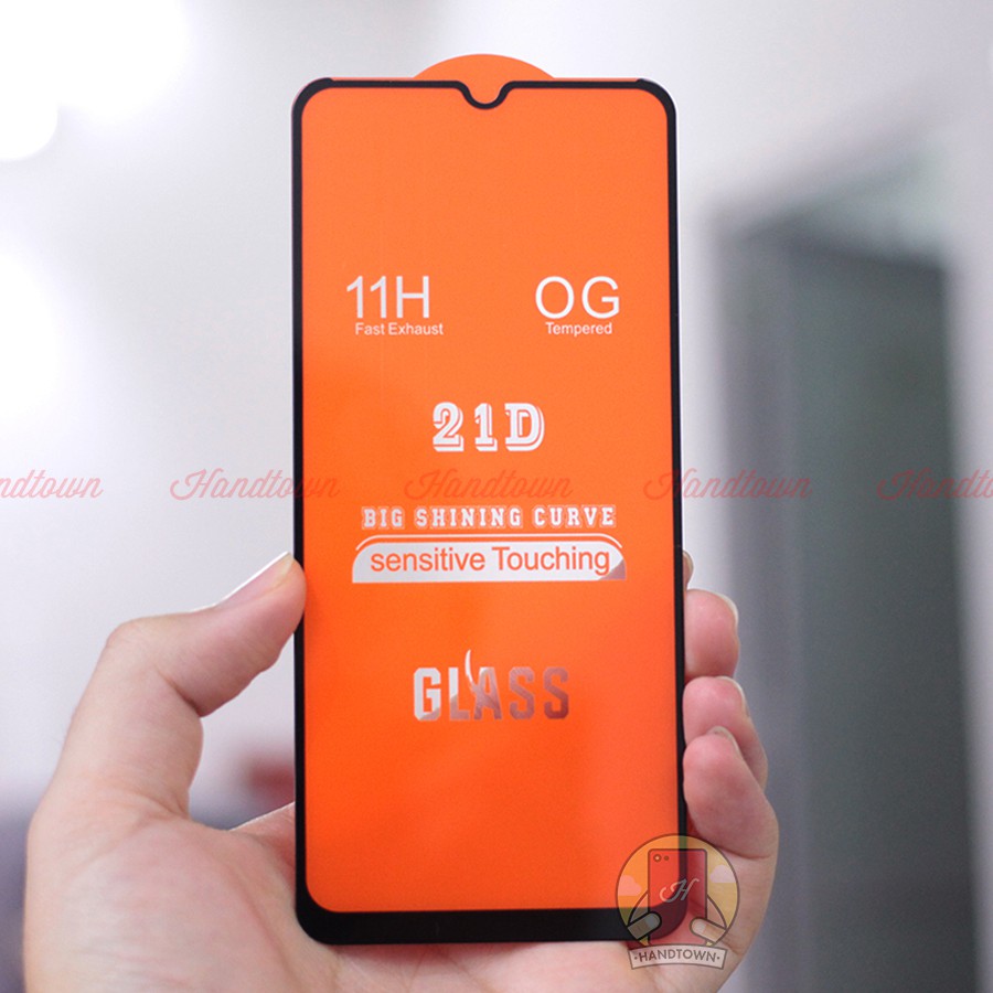 Cường lực 21D Realme C21 C25 C27 C30 V11 V13 V15 Q3 Q3i Pro 4G 5G Full Màn Đen Full Keo Bảo Vệ Màn khỏi Trầy Xước Va Đập