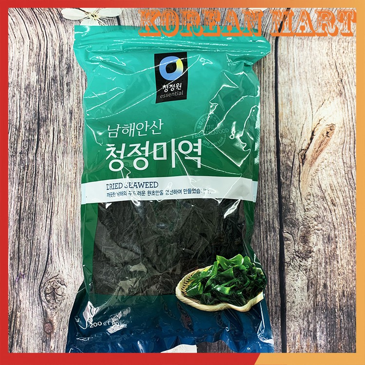 [KoreanMart] Rong biển khô nấu canh Hàn Quốc 200gr