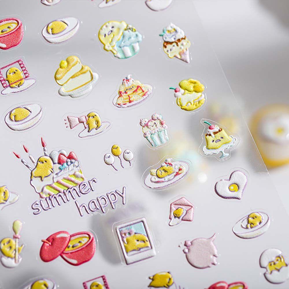 Miếng Dán Móng Tay Tự Dính Họa Tiết Phi Hành Gia Dành Cho Nữ