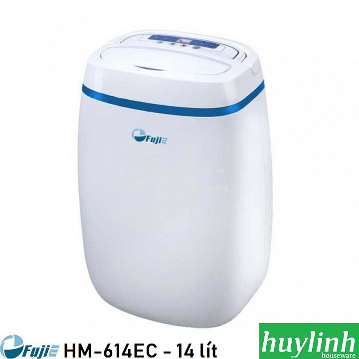 Freeship Máy hút ẩm dân dụng Fujie HM-614EB - 14 lít/ngày