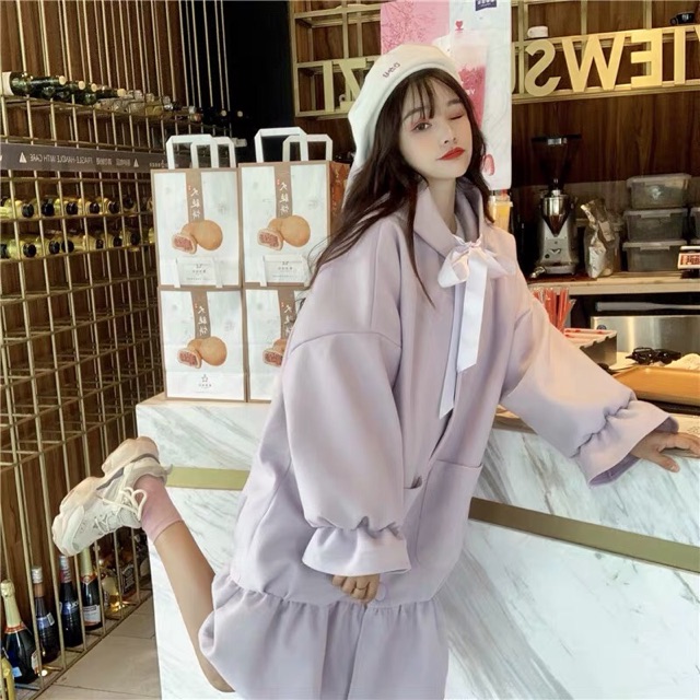 Áo dạ ullzang LOLITA