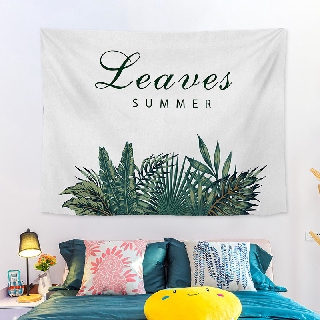 Tranh Vải Treo Tường Họa Tiết Cây Lá Phong Cách Bắc Âu Độc Đáo