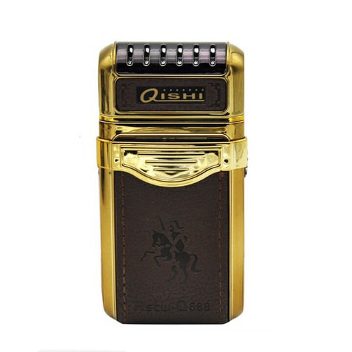Cạo Râu Qishi Q688 bọc da