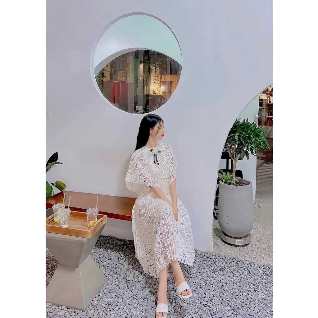 Đầm Ren Dập Ly Siêu Xinh