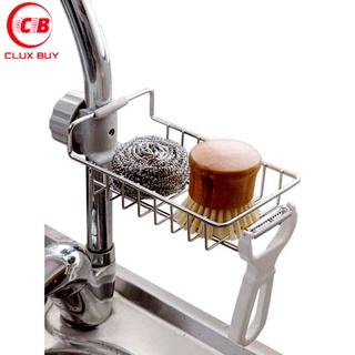 Giá treo bồn rửa bát inox 304 cao cấp , giỏ inox đựng giẻ rửa chén bát tiện lợi