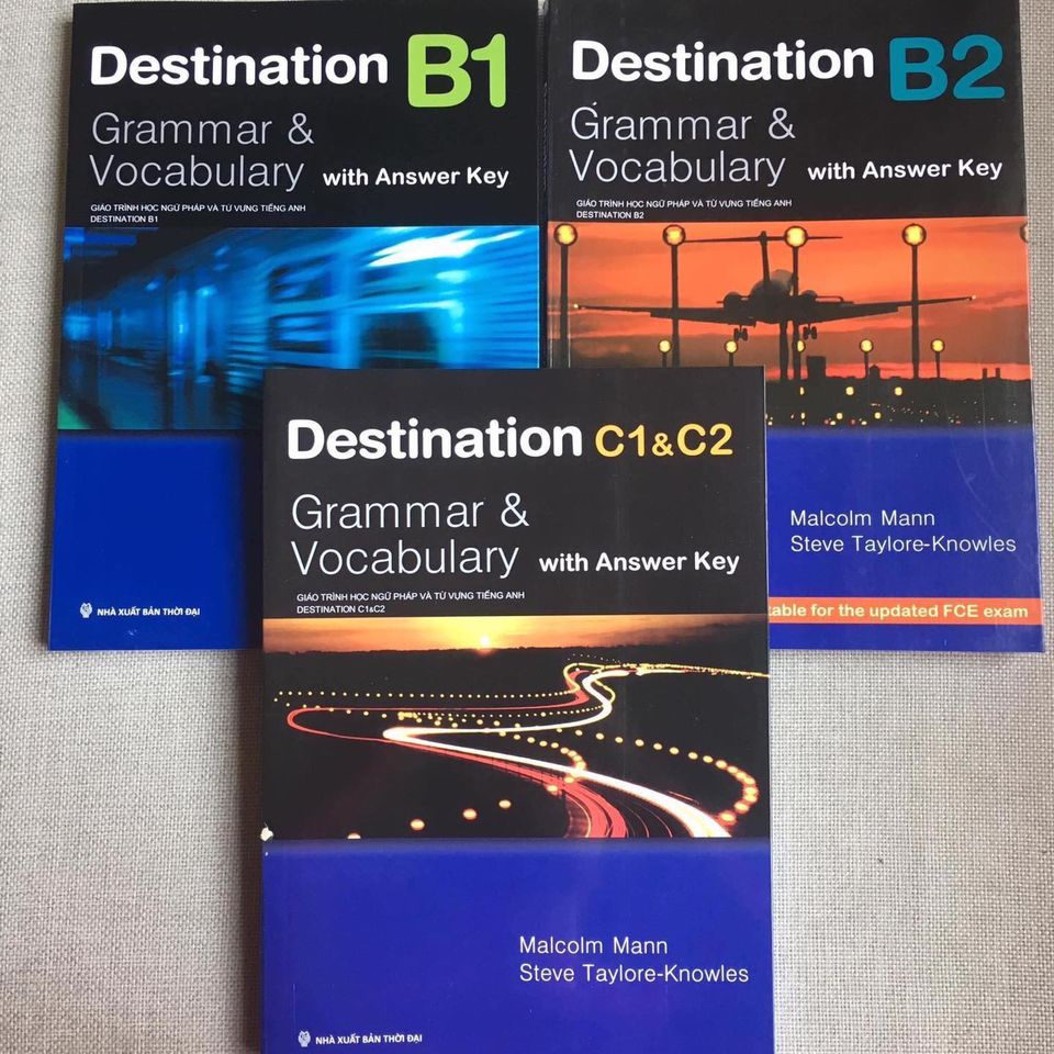 Combo 3q - Destination Grammar & Vocabulary B1, B2 và C1&C2